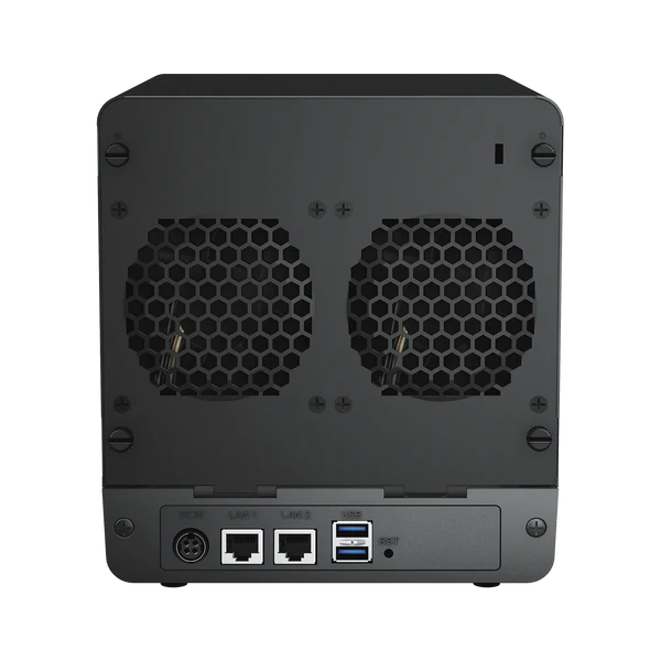 Synology 4-bay Value series Realtek RTD1619B quad-core processor ,2GB DDR4 onboard (non-upgradable)