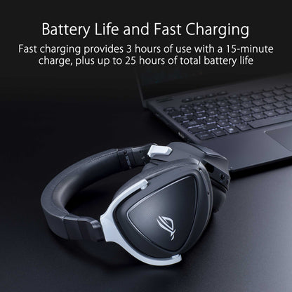 ASUS ROG DELTA S WL AI-Powered Noise-cancelling Wireless Gaming Headset