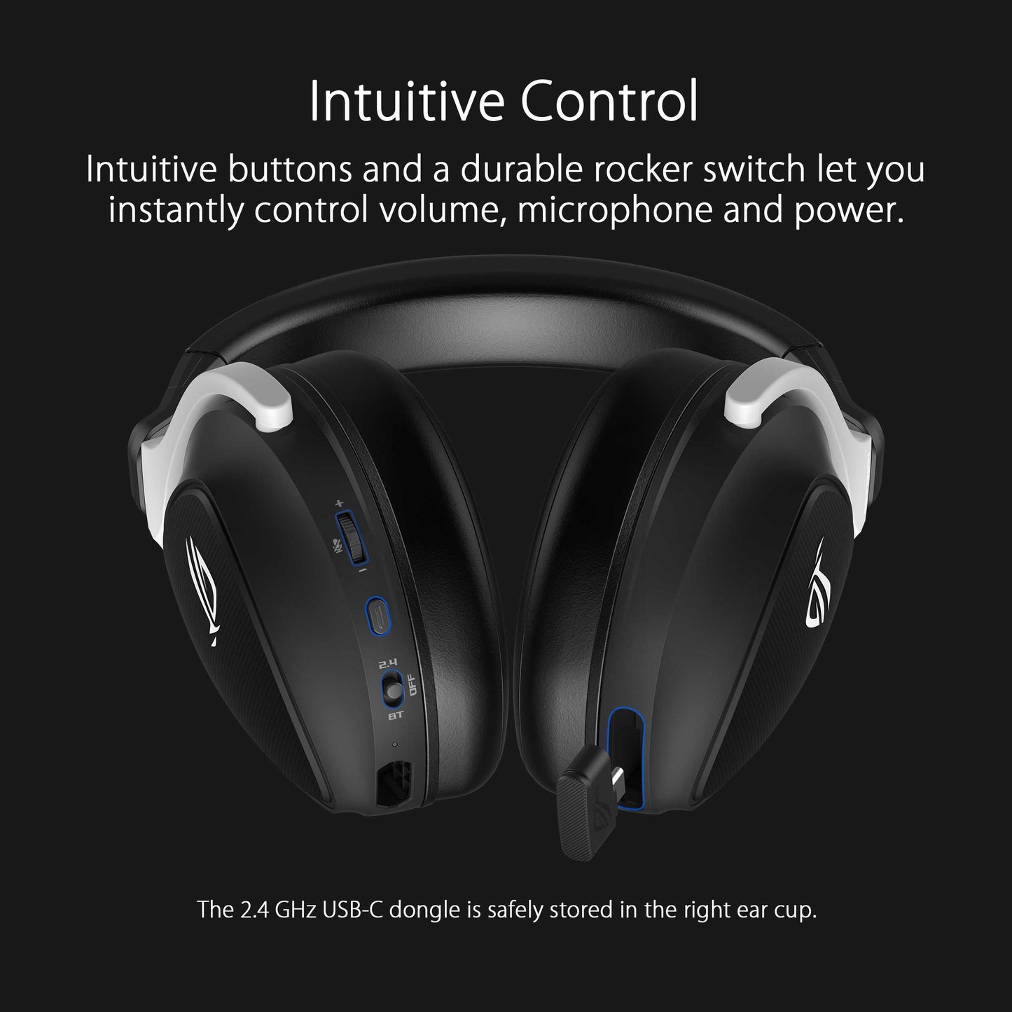 ASUS ROG DELTA S WL AI-Powered Noise-cancelling Wireless Gaming Headset