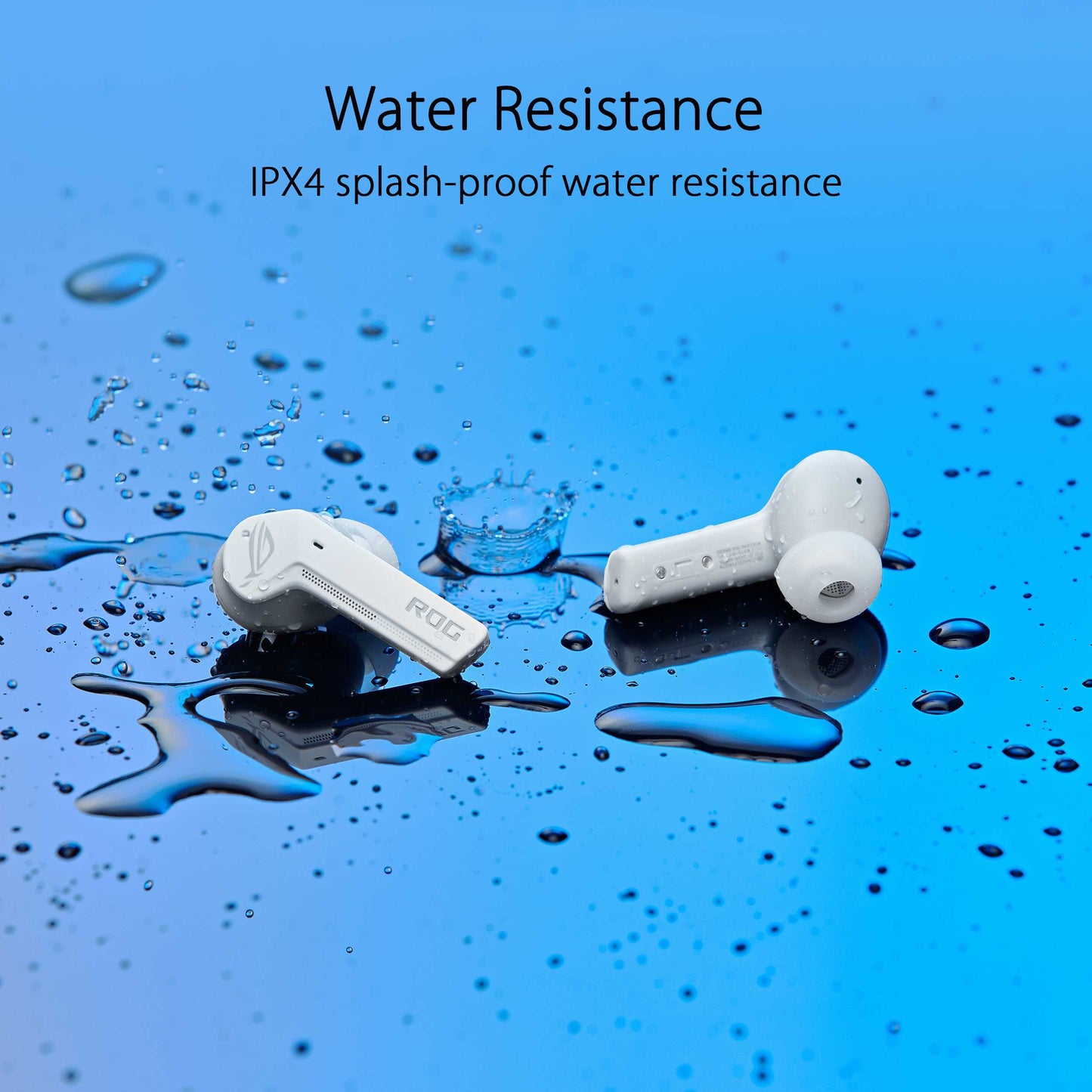 ASUS ROG CETRA True Wireless ANC Gaming Earphones - Moonlight White Edition