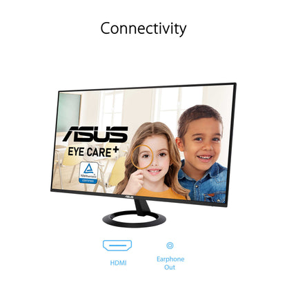 [Clearance/Box Damaged] ASUS VZ27EHF Eye Care Monitor - 27" Full HD, IPS, 100Hz, 1ms MPRT, HDMI, VESA