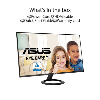 [Clearance/Box Damaged] ASUS VZ27EHF Eye Care Monitor - 27" Full HD, IPS, 100Hz, 1ms MPRT, HDMI, VESA