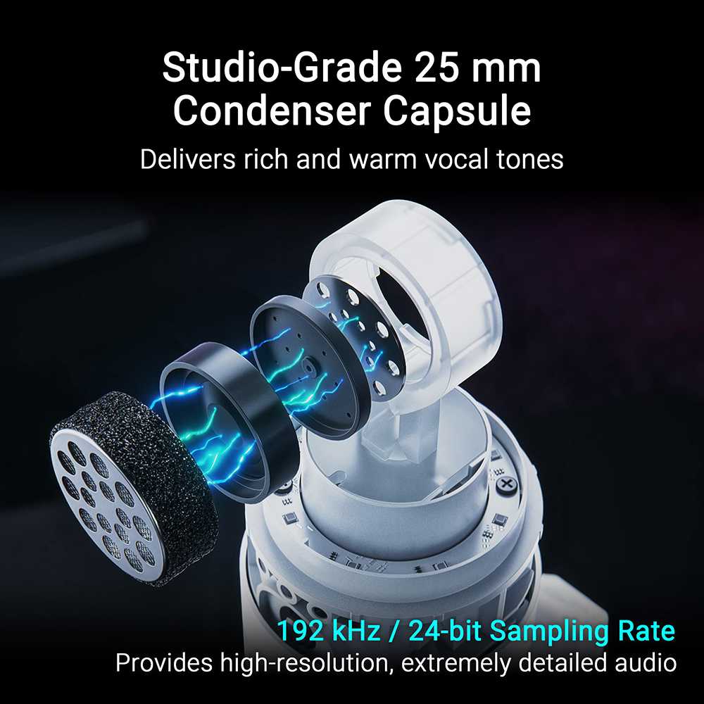 ASUS ROG Carnyx USB Condenser Gaming Microphone