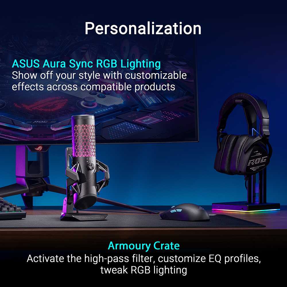 ASUS ROG Carnyx USB Condenser Gaming Microphone