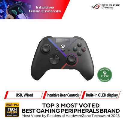 ASUS ROG RAIKIRI RGB PC / Xbox OLED Gaming Controller