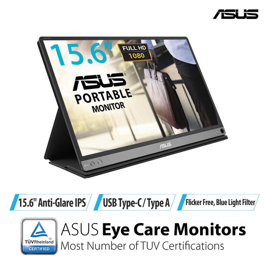 [Clearance/Box Damaged] ASUS ZenScreen MB16ACE Portable USB Monitor - 16"/FHD/USB Type-C/Bluelight Filter