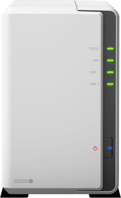 Synology 2-bay DiskStation, Quad Core , 1GB RAM , 1 x 1GbE RJ-45 , ing Btrfs and Snapshot Rep