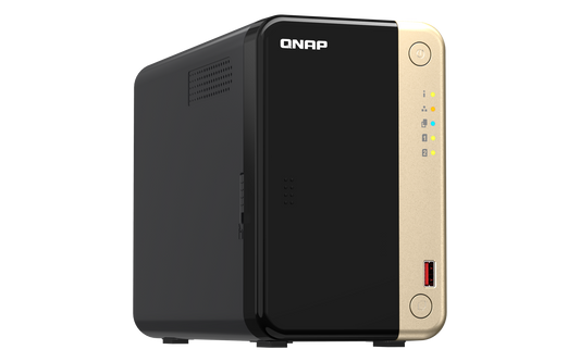 QNAP 2-Bay Desktop NAS, Intel Celeron N5105/N5095 8GB RAM