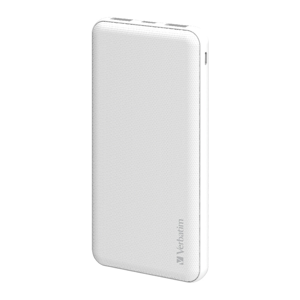 Verbatim 10000 mAh Grid Pattern Power Pack with Dual Input/Output (VAPPP058) - VM-66547/VM-66548