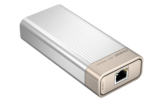 QNAP QNA-UC10G1T USB4 Type-C to 10GBASE-T RJ45 Network Adapter, Compatible with USB4 & Thunderbolt4