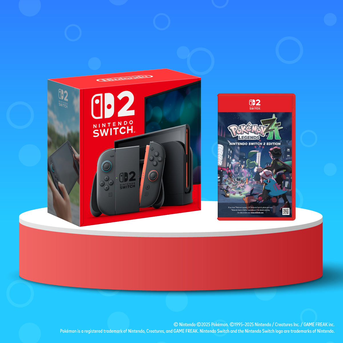 Nintendo Switch 2 & Pokemon Legends Z-A Bundle