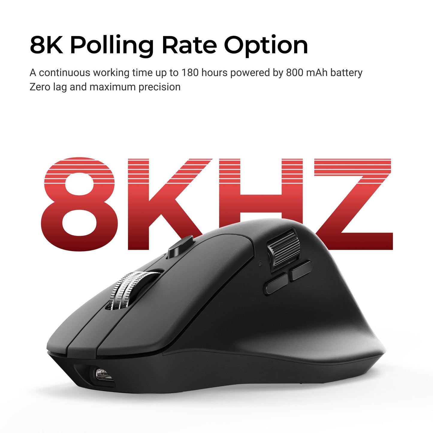 Keychron M6S 8K Mouse - 8000Hz Polling Rate