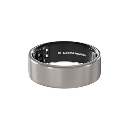 Ultrahuman Ring AIR - Raw Titanium
