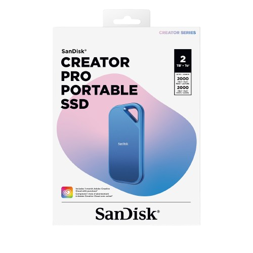 SanDisk® Creator Pro Portable SSD [1TB/2TB/4TB]
