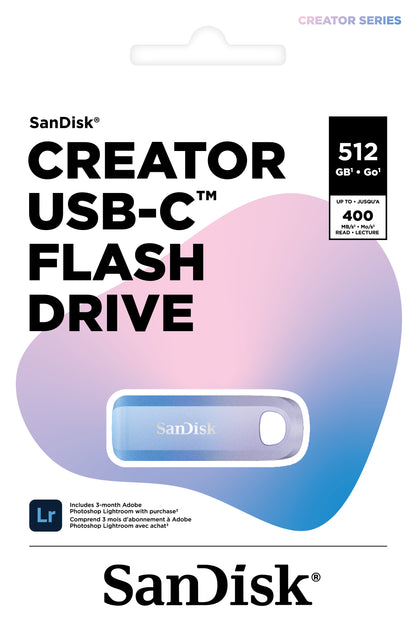 SanDisk® Creator USB-C™ Flash Drive [256GB/512GB/1TB]