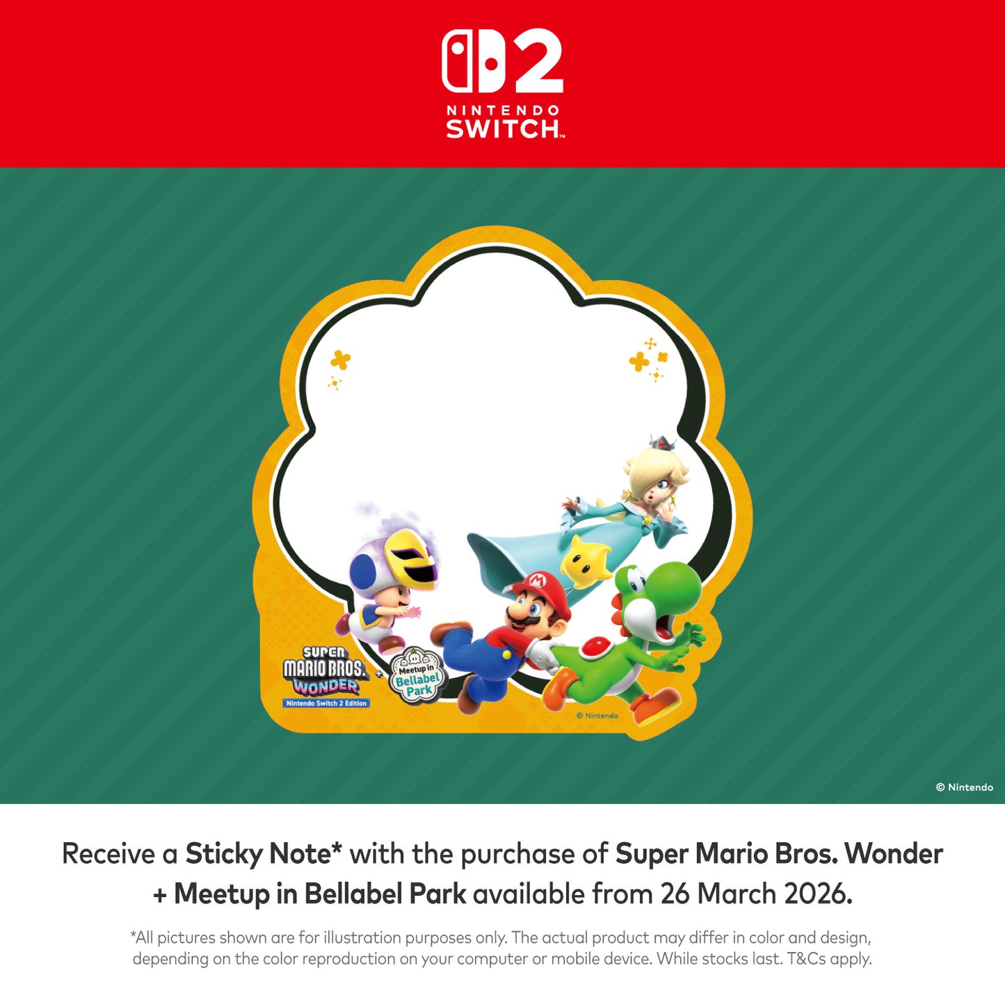 Super Mario Bros. Wonder - NS2 Edition + Meetup in Bellabel Park