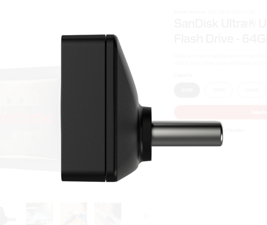 Sandisk Extreme Fit™ USB-C Flash Drive