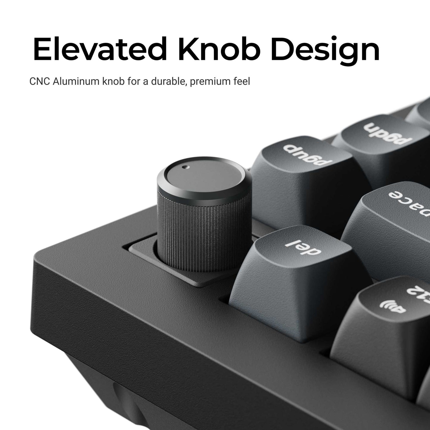 Keychron V1 Ultra 8K Knob Design