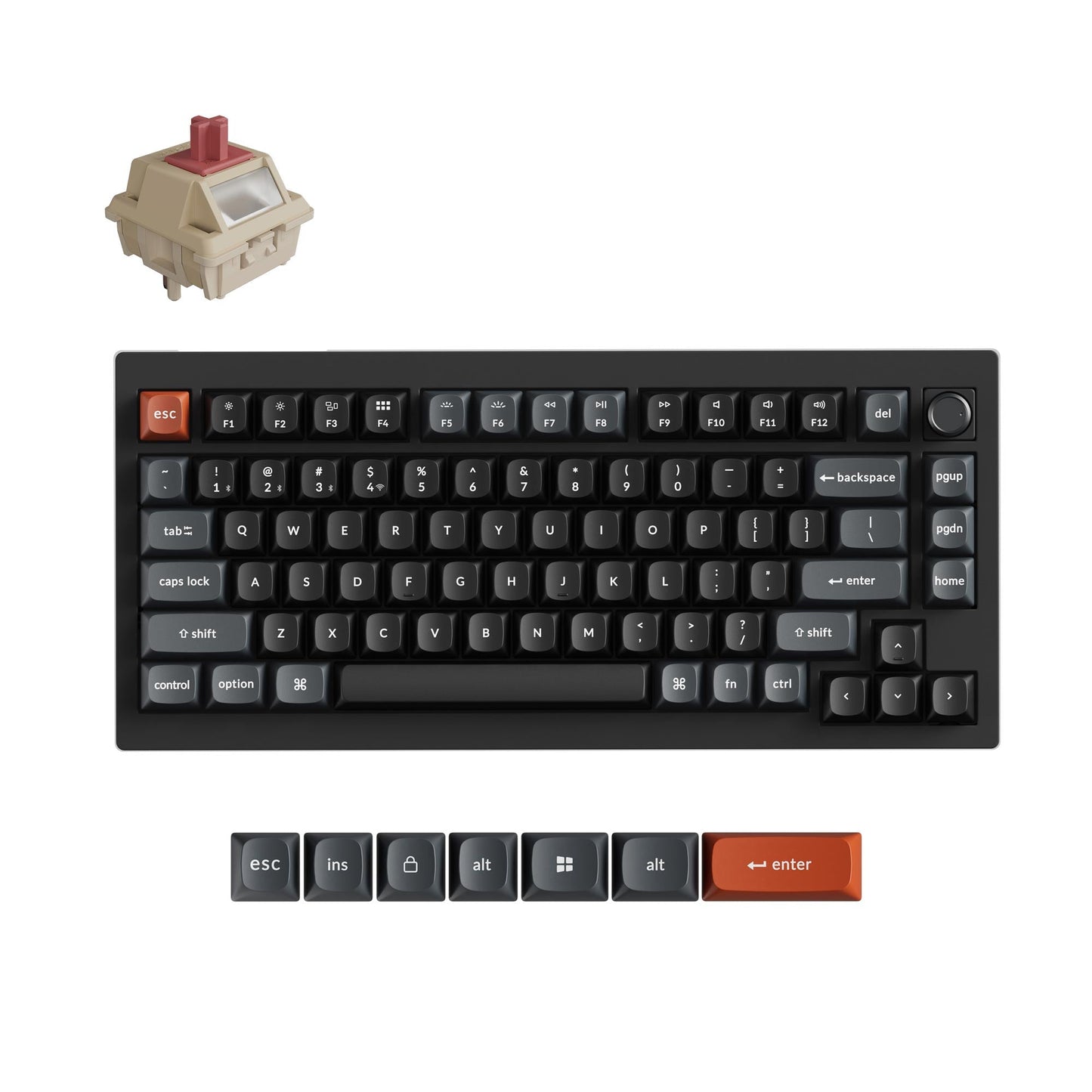 Keychron V1 Ultra 8K - Red Switch