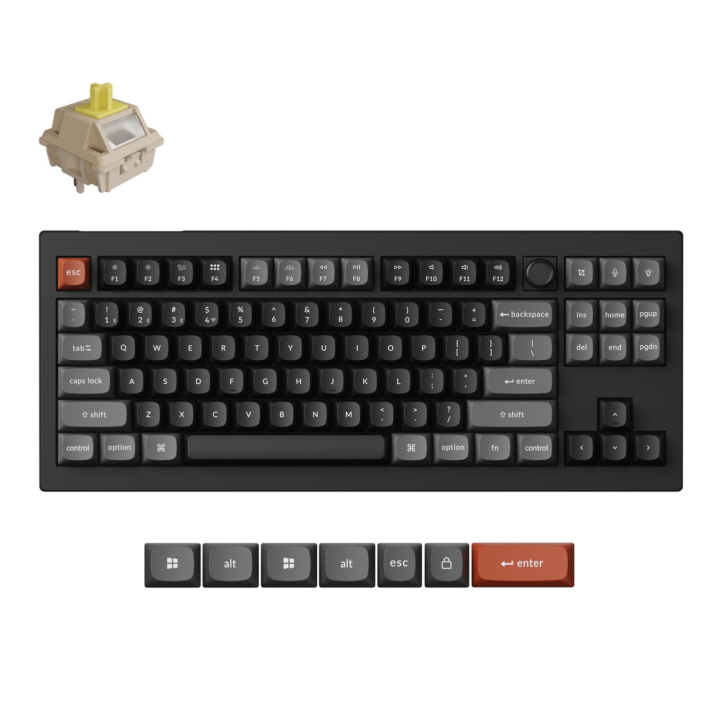 Keychron V3 Ultra 8K - Banana Switch
