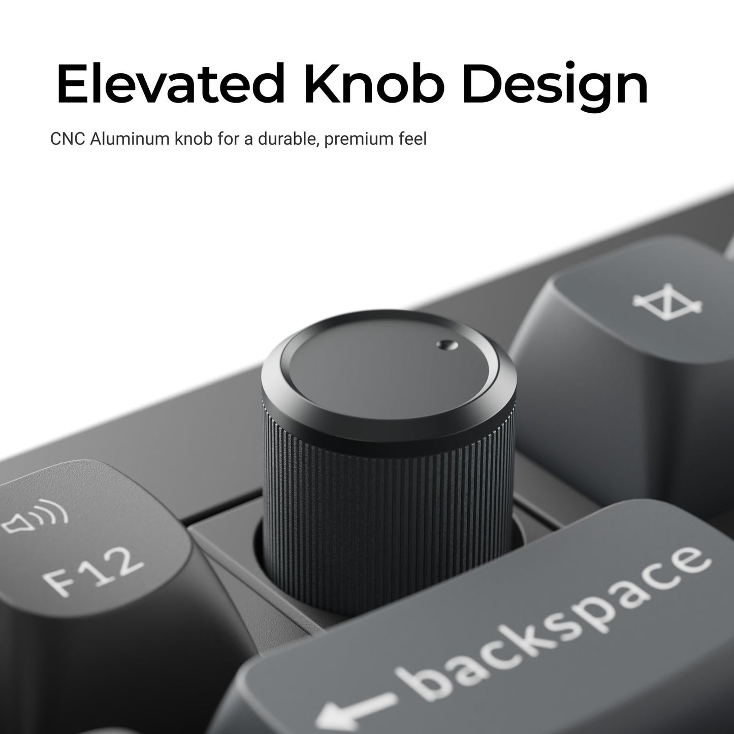 Keychron V6 Ultra 8K Knob Design