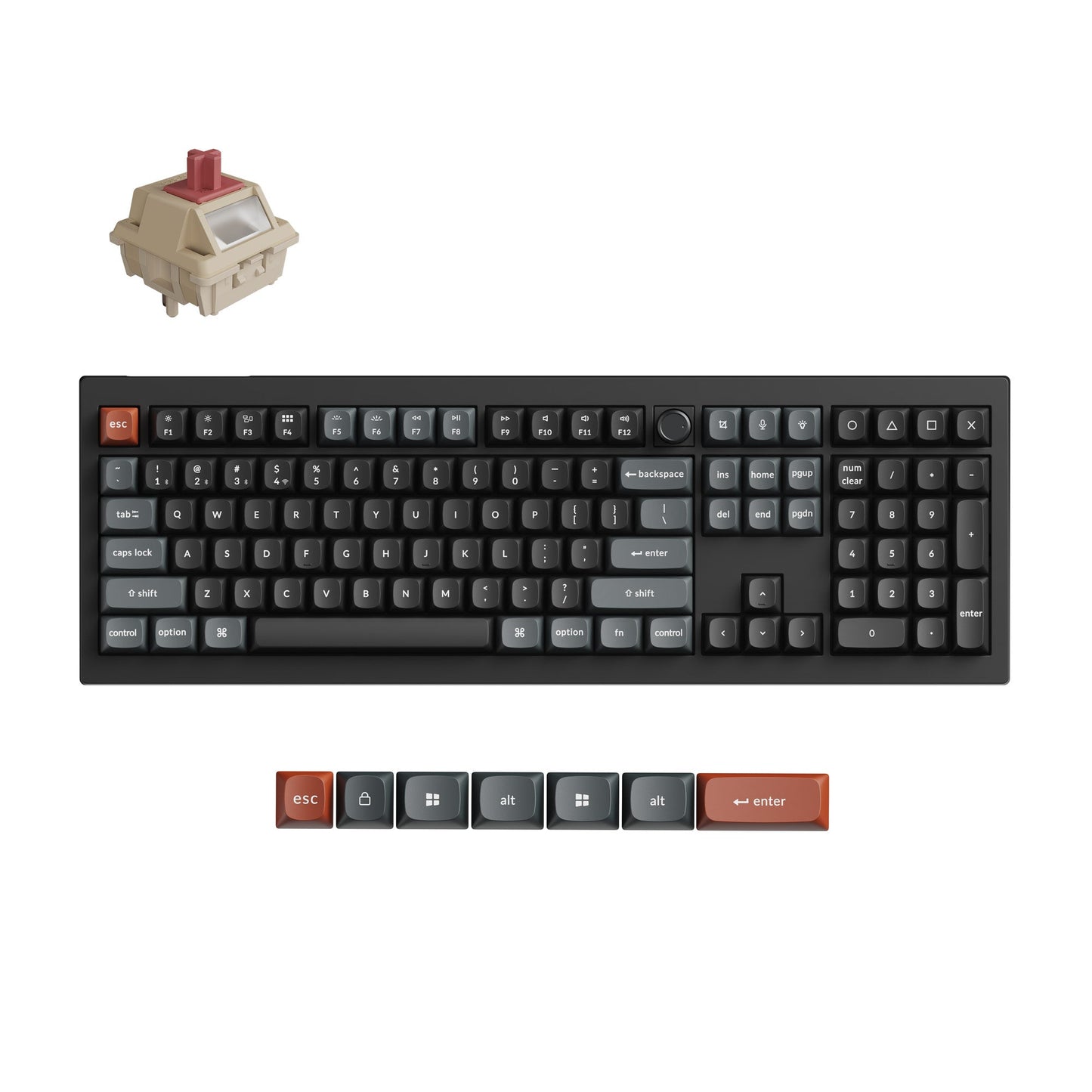 Keychron V6 Ultra 8K - Red Switch