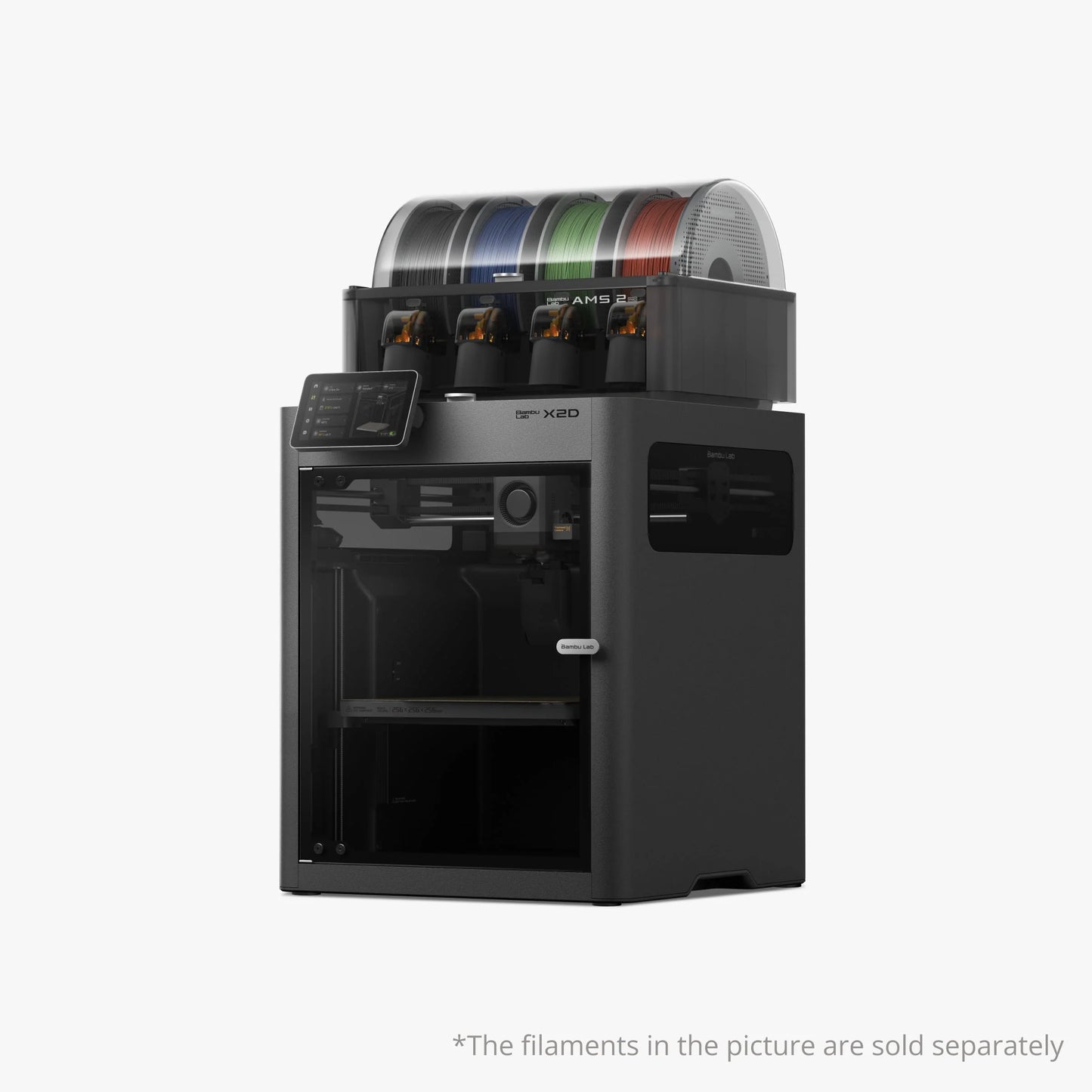 Bambu Lab X2D Dual Extruder 3D Printer - AMS 2 Combo