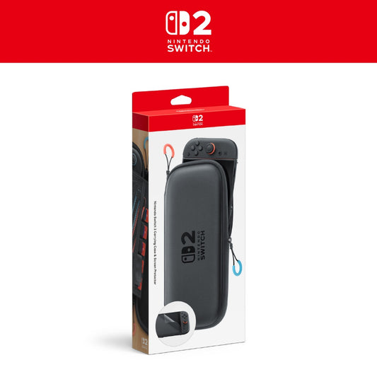 NINTENDO SWITCH 2 CARRYING CASE & SCREEN PROTECTOR