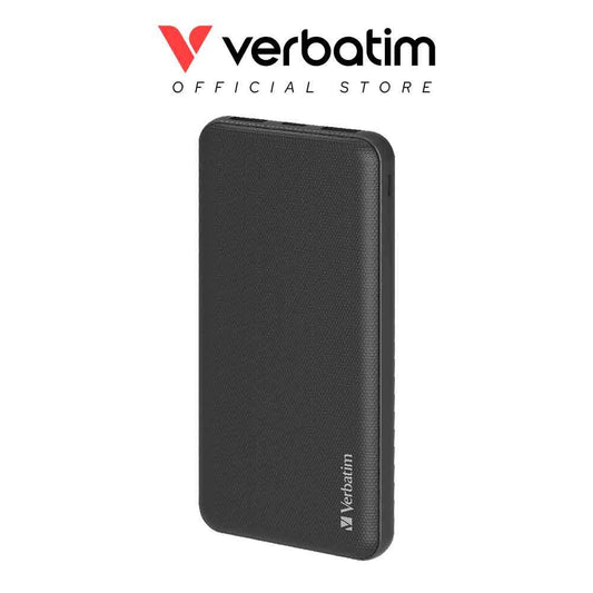 Verbatim 10000 mAh Grid Pattern Power Pack with Dual Input/Output (VAPPP058) - VM-66547/VM-66548