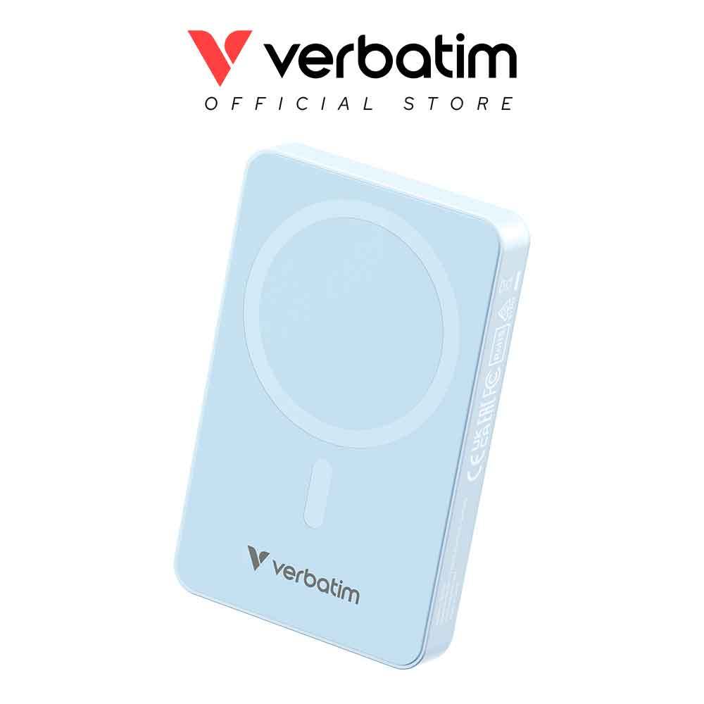 Verbatim 10000 mAh Basic Magnetic Wireless 20W Power Pack (WPB10) - VM-32145