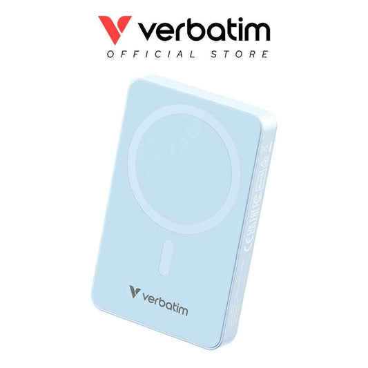 Verbatim 10000 mAh Basic Magnetic Wireless 20W Power Pack (WPB10) - VM-32145