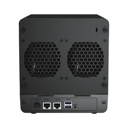 Synology 4-bay Value series Realtek RTD1619B quad-core processor ,2GB DDR4 onboard (non-upgradable)