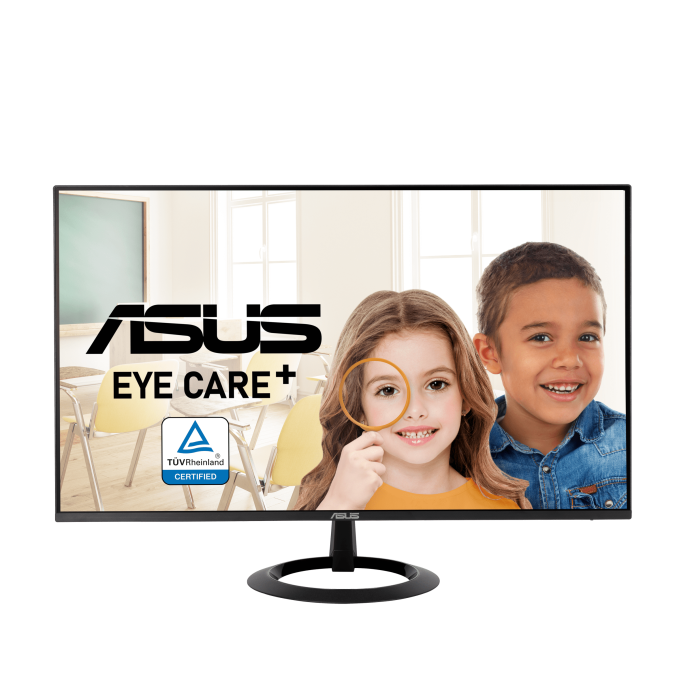 [Clearance/Box Damaged] ASUS VZ27EHF Eye Care Monitor - 27" Full HD, IPS, 100Hz, 1ms MPRT, HDMI, VESA